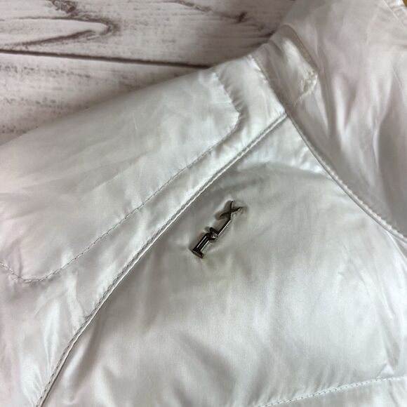 Ralph Lauren RLX Down Puffer Zip White Jacket Women’s Size S - Picture 7 of 13